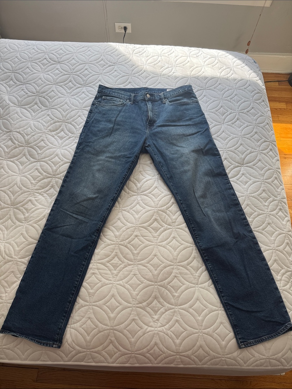 GAP Straight GapFlex Medium Wash Jeans